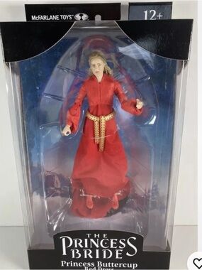McFarlane Toys Princess Buttercup Figure in Red Dress
